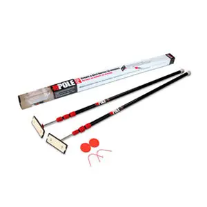 Zipwall 10-Foot Adjustable Pole With Integrated Jack 1