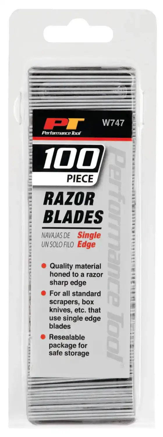 100-Pack Heavy-Duty Scraper Blades For Industrial And Automotive Use 1