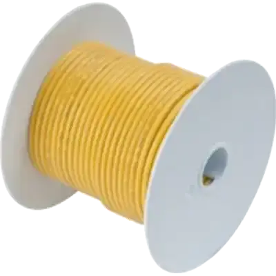 8 Awg (8 Mm²) Tinned Copper Wire – Yellow Insulation 1