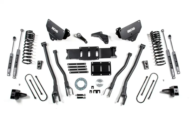 Bds 1603H 6" To 5" Lift Kit For 2013–2018 Ram 3500 4Wd Diesel With 4-Link System 1