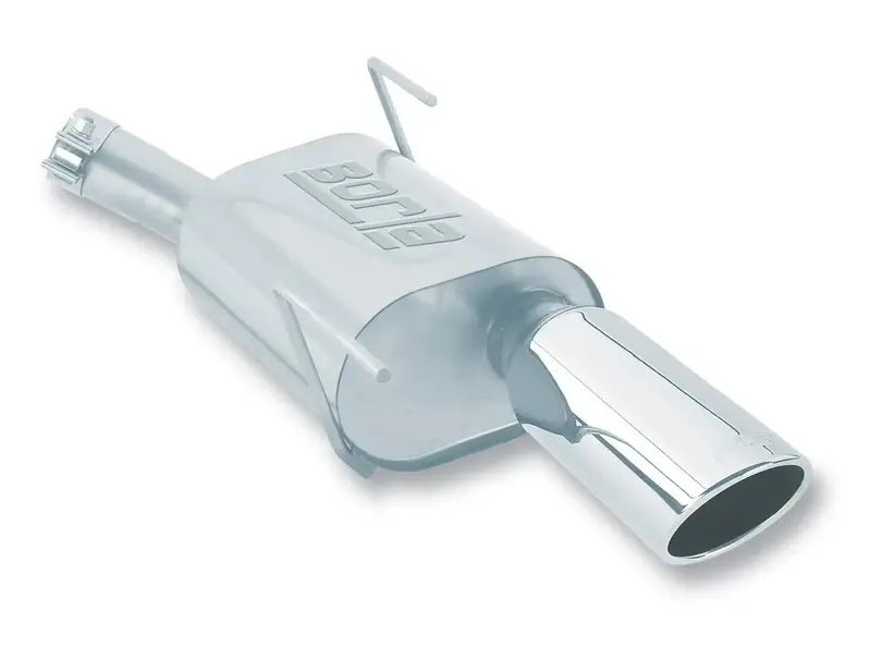 Borla 11751 Axle-Back Exhaust System – Mandrel-Bent Stainless, Aggressive Tone 1
