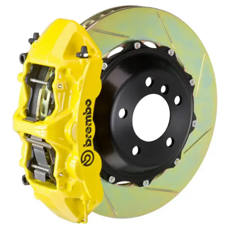 Brembo Evo Vi–Ix Front Gt Big Brake Kit – 355X32Mm Cast Slotted Two-Piece Rotors 1