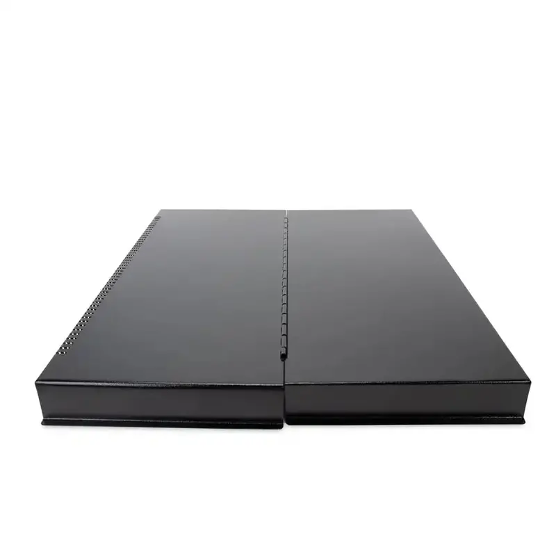 Camco 43554 Universal Stove Top Cover – Black Powder-Coated Steel (Non-Rattle Suppression) 1