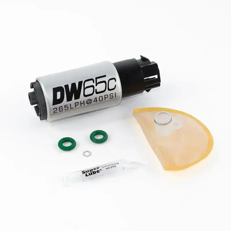 Deatschwerks 265Lph Compact Fuel Pump – 9-652-1008 With Retaining Clips 1