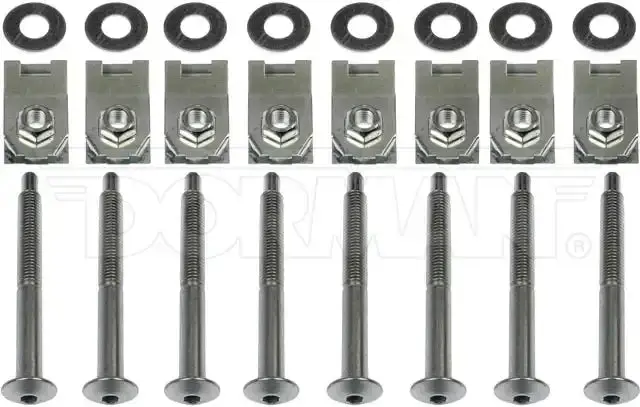 Dorman 924-311 Oe-Style Truck Bed Mounting Hardware Kit – Includes 8 Bolts, Nuts, And Washers 1