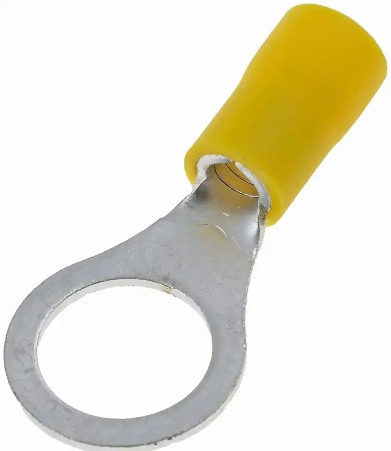 Dorman Conduct-Tite Ring Terminal – 3/8" Size, Yellow Insulated, 12–10 Gauge (85417, Pack Of 11) 1
