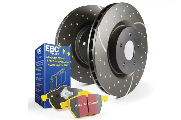 Ebc S5Kr1556 Sport Rotors – Slotted Front Discs For Enhanced Cooling & Fade Resistance 1