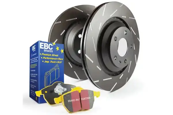 Ebc Slotted Brake Rotors – Precision-Cut Design To Reduce Wind Noise (S9Kf1023) 1