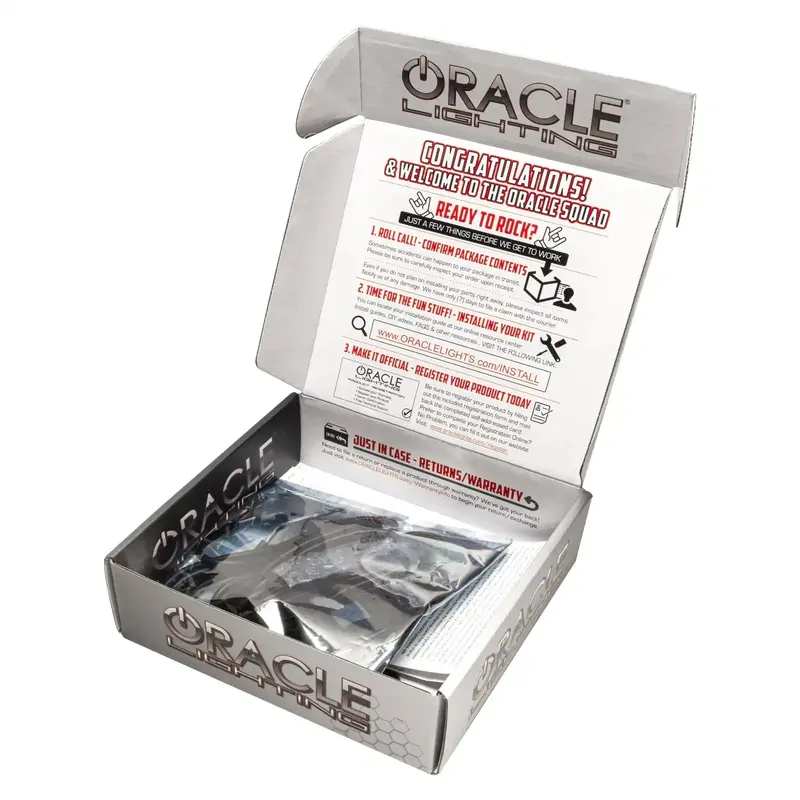 Oracle Lighting 1262-333 Colorshift Led Fog Light Halo Kit – Waterproof, Rgb Multicolor Control 1
