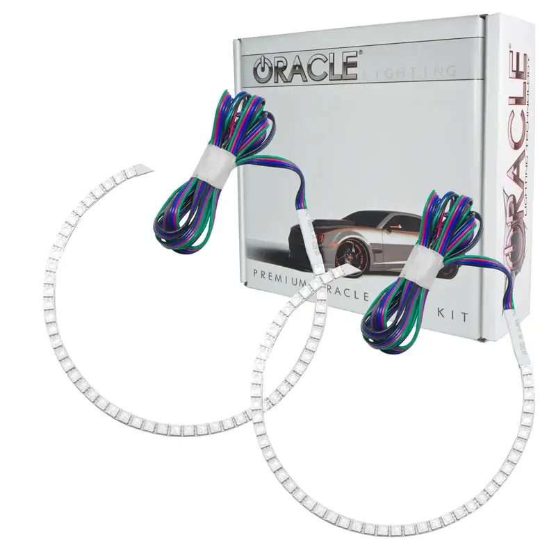 Oracle Lighting 2302-334 Colorshift Halo Ring Kit – Plug-And-Play, No Controller Required 1