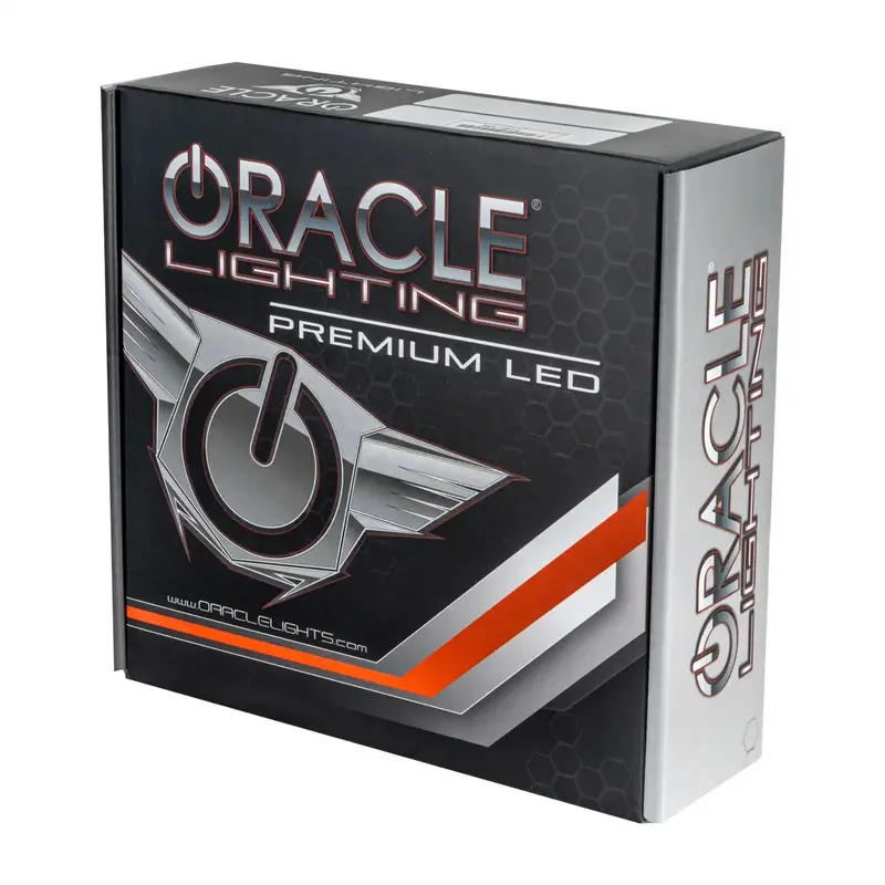 Oracle Lighting 3603-005 Amber Led Headlight Bulbs – 9005 Base, 18-Led Pair 1