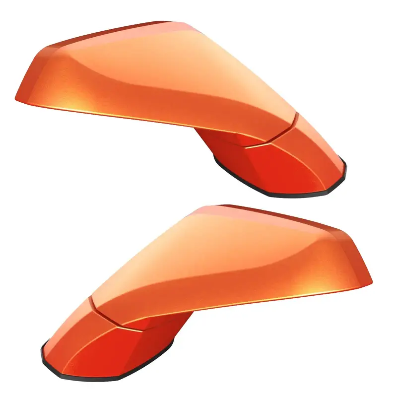Oracle Lighting 3902-504-G8F-G Xm Concept Side Mirrors – Ghost-Effect Finish In Daytona Sunset Orange 1