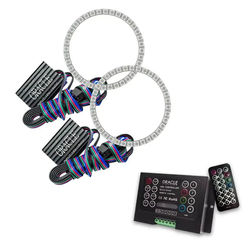 Oracle Lighting Colorshift Halo Ring Kit – Model 2259-333, 2.0-Inch Diameter 1