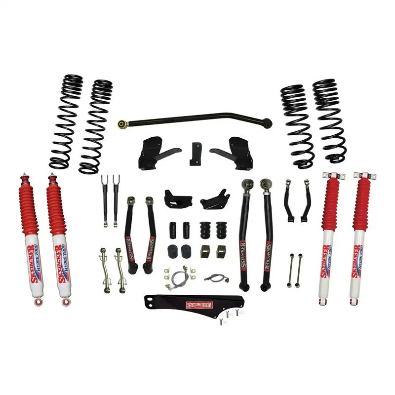 Skyjacker Jk60Lklt-Sx-H 6-Inch Dual-Rate Long-Travel Suspension Lift Kit With Hydro 7000 Shocks 1