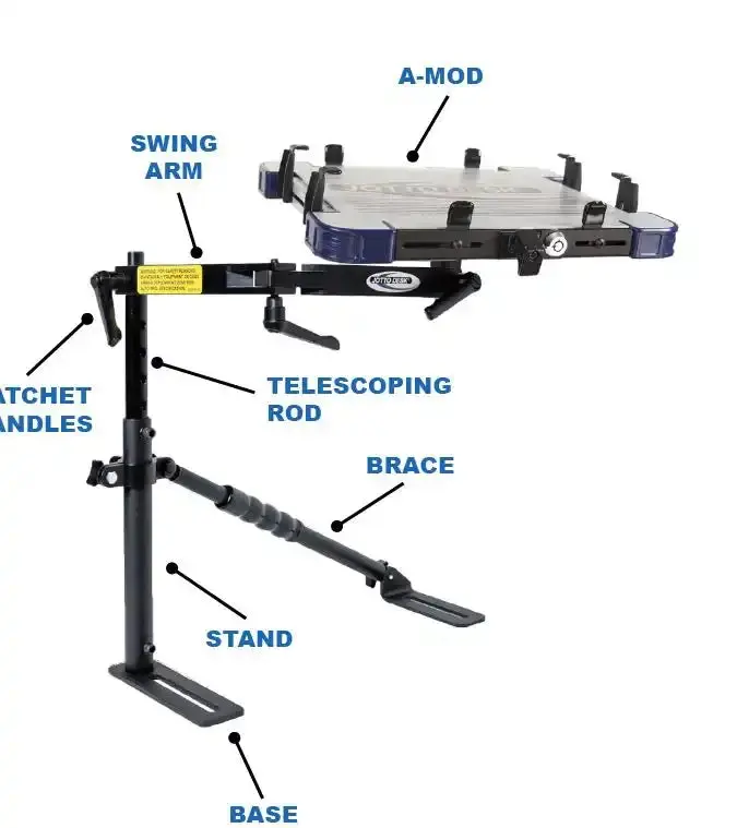 Standard No-Hole Mounting Bracket – Universal Installation Only 1